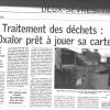 Traitement des déchets : Oxalor prêt à jouer sa carte